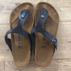Black Gizeh Birkenstock